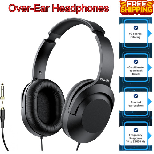 Philips over ear - over, wired