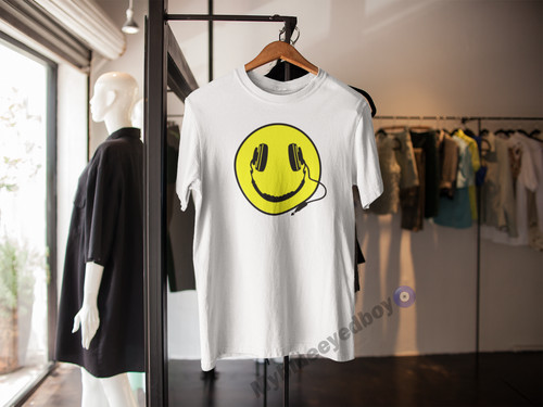 Cuffie smiley face logo - smiley,