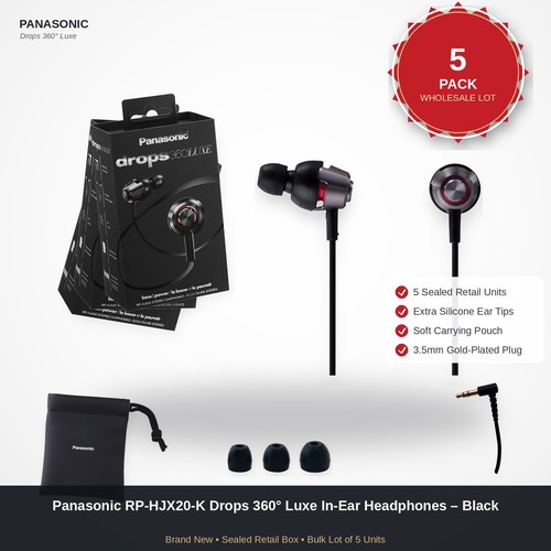 Panasonic drops360 luxe inear - panasonic, drops360°luxe